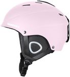 VANRORA Ski Helmet, Snowboard Helmet - Sakura Pink, M