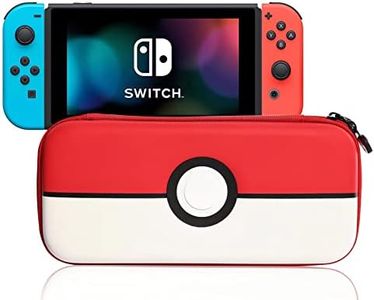 Bheddi Switch Carrying Case fits Switch/Switch OLED - Hard Shell Protective Portable Travel Carry Case with 10 Game Card Slots (for Switch/Switch OLED)