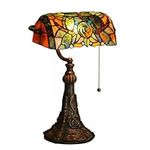 FUMAT Tiffany Lamp Stained Glass Ta