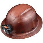 Klein Tools 60447 Hard Hat, Full Brim Class G KONSTRUCT Series Hard Hat with Rechargeable Headlamp, Sweat-Wicking Sweatband, Top Pad