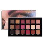 JAAYANSHA Eye Makeup Rose Gold Remastered Edition 18 Color Eyeshadow Palette Shimmery, Velvet & Matte Finish