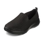 Skechers Women's GO Walk Joy Walking Shoes, Black, 9 W US