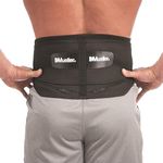 Mueller Adjustable Lumbar Back Brace, Black, Regular, 1-Count Package
