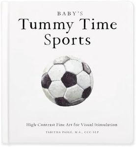 Baby's Tummy Time Sports: High-Contrast Fine Art for Visual Stimulation (Tabitha Paige Children's Book Series)