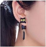 Cat Women Stud Earrings Jewellery,H