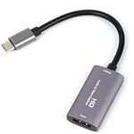 AyeVision Video Capture Card HDMI to USB-C, HDMI to Type C Audio Video Capture Cards Adapter Convertor 1080p 4K HD Record Video Audio for capture content Live Broadcasting Video Conferences