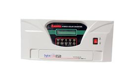 Zaintik 1650VA Hybrid Solar Inverter – 12V Pure Sine Wave Digital Home UPS | Smart Solar Power Inverter with Battery Backup | High Efficiency for Home, Office, Off-Grid & Renewable Energy Systems
