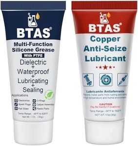 BTAS Copper Anti-Seize Thread Lubricant Brake Caliper Pin Grease & Dielectric Grease for Electrical Connectors Automotive Spark Plug