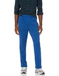 Amazon Essentials Men's Fleece Sweatpants, Blue, Medium