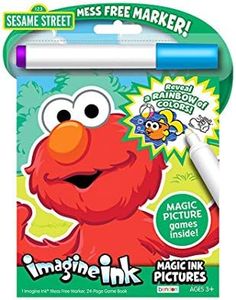 Sesame Street Imagine Ink Magic Pictures Activity Book