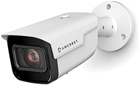 Amcrest 4K Optical Zoom AI IP PoE Camera, Varifocal 8MP Outdoor IP POE Camera Bullet, Face Detection, Human & Vehicle Detection, 2.7mm~13.5mm Lens, IP67, 5X Optical Zoom, (IP8M-VB2896EW-AI)