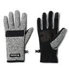 Columbia Men Men'S Sweater Weather Glove (CM4393-023-S_City Grey Heather)