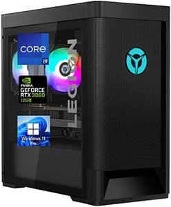 Lenovo Legion Tower 5 Gaming Desktop, i9-11900K, 64GB RAM, 2TB NVMe SSD + 1TB SATA HDD, NVIDIA GeForce RTX 3060 12GB GDDR6, DisplayPort, HDMI, AX Wi-Fi, tooth - Windows 11 Pro Raven Black