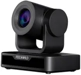 FEELWORLD USB10X Video Conference Webcam USB PTZ Camera 10X Optical Zoom Full HD 1080p for Live Streaming Church Business Education Medical Conference Room Camera System