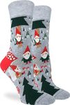 Good Luck Sock Women's Woodland Gnomes Socks, Adult