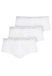 Jockey UK Classic Cotton Rib Y-Front Brief 3-Pack in White, Size 36