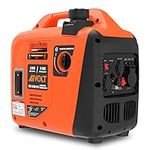 AIVOLT 1200W Petrol Inverter Generator 4 Stroke Portable Silent Suitcase Generator for Camping, Home Use - True Sine Wave, Super Lightweight, Ultra Quiet