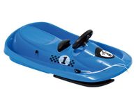 HAMAX Sno Formel Childrens Steerable Sledge - 95 x 53 x 15, Blue (Light Blue)