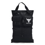 Under Armour Unisex Project Rock Gym Sack, (001) Black / / Mod Gray, One Size