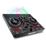 Numark Party Mix Live - DJ Controller with Built in Speakers, Party Lights and DJ Mixer, Complete DJ Set with Mixer and Audio Interface + Serato DJ Lite