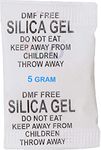 TDO Silica Gel 5 Gm Pouch 150 Pcs Pack Moisture absorbents Dehumidifier Silica Gel Bags for Moisture, Room, Cupboard, Kitchen, Shoe,Wardrobe,Etc.