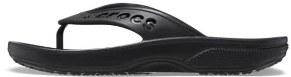 Crocs Baya Black Flip-(208192-001)-5 Uk Men/ 6 Uk Women's (M6W8) - Casual