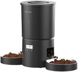 Dual Automatic Cat Feeder 2 Cats,6 