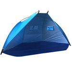 SH-RuiDu 2 Person Beach Tent Single Layer Windproof Waterproof Sun Shelter for Fishing Hiking Camping Accessories