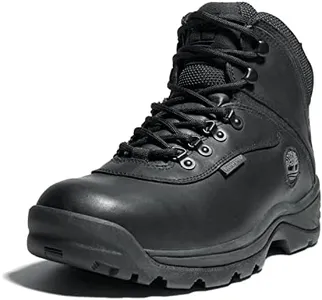 Timberland Men's White Ledge Mid Waterproof Hiking Boot, Black, 10.5