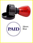 ACGL Pre-Inked Rubber Stamp Messasge - Paid (Blue)