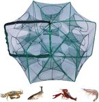The Magic Foldable Fishing Trap, 2025 Premium The Magic Fishing Trap Fishing Kits, Fishing Net for Minnow Fish Shrimp Crawfish Crab Outdoor Fishing (d)