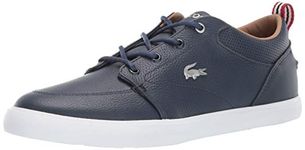 Lacoste Men's Bayliss 119 Sneaker, Navy/White, 9