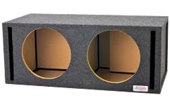 Atrend 12JLX3DV JL Audio Dual 12” Vented Subwoofer/Speaker Enclosure Compatible with WX & W3 Series Subwoofers. Made in USA