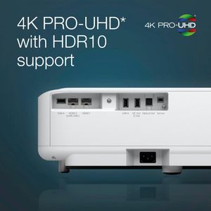 Epson 4K PRO UHD Ultra Short Throw Projector – EH-LS650W