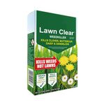 Housold 250ml Lawn Clear Weedkiller | Herbicide for Lawns, Kills Weeds Not Grass | Kills Clover Daisiy Buttercups and Dandelion Easy to Use, Ideal for Home Garden Lawn Care (Pack of 1)