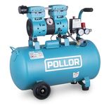 Low Noise Oilless Air Compressor Silent Oil Free Portable, 8 BAR 115psi (50L)