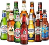 Round The World Lager Mixed Case Beer Gift Set (12 Pack) - Beer Gifts for Men, Beer Gift Set, Birthday Beer, Craft Beer Gift Set, Beer Gifts, Lager Gift Set, World Beers, Beer Selection