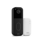 Blink Video Doorbell System | Head-to-toe HD view, two-year battery life, simple setup, IP65 | Works with Alexa | Sync Module Core included – (Black)