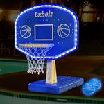 Lxheir Pool Basketball Hoop with Le