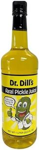 Dr. Dill Pickle Juice – Pure Pickle Brine Drink, Refreshing Savory Juice for Cocktails, Chasers, Hydration & Pickle Lovers