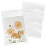 SPARTAN INDUSTRIAL - 13inch X 18inch (100 Count) 2 Mil Clear Reclosable Zip Plastic Poly Bags with Resealable Lock Seal Zipper