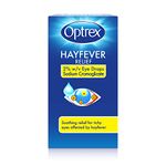 Optrex Hayfever Relief, 2% w/v Eye Drops Sodium Cromoglicate, Clinically Proven, 10ml each, Relieves Symptoms of Eye Allergy, Works Instantly