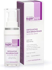 John Plunkett's Exfoliating Skin Brightener Glyco Peel Serum - Overnight Micro-Cellular Facial Exfoliator with Salon Strength Glycolic Acid (25%)