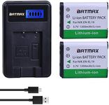 Batmax 2Pcs EN-EL19 ENEL19 Battery 