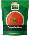 Tomato Basil Soup 5 Serving Pouch | Premium Lightweight Camping Food | Non-GMO Easy Prep Travel Meal Kit in Resealable Mylar Bag | Backpacking Meals, Survival Food, Hiking Snacks | Valley Food Storage