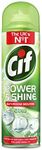 Cif Power & Shine Citrus soap scum & daily dirt removal Mousse Bathroom Cleaner for cleaning plastic, enamel, and chrome surfaces 500 ml