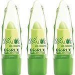 BioRLX 99% Aloe Vera Lip Balm with 