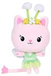 Gabby’s Dollhouse, 7-inch Kitty Fairy Purr-ific Plush Toy, Kids Toys for Ages 3 and up