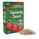 Pronto Seed Premium Fast Growing Grass Seed 1.4kg – Hard Wearing Lawn Seeds for Overseeding & New Turfs – Covers 84m, Hard Wearing, DEFRA Approved & Tailored for UK Climate (1.4kg)