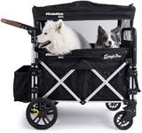 Snagle Paw StrideMate MAX - Dog Strollers for Large Dogs up to 220lb– Heavy‑Duty Large Dog Wagon Cart with Ramp for Senior, Injured & Disabled Pets, Fits Multiple Dogs, Outdoor Adventures & Recovery